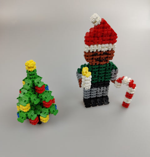 Lille juletræ og julemand
